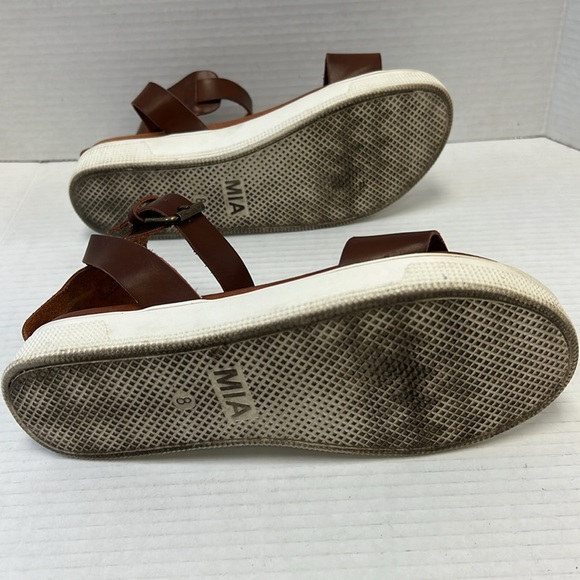 MIA ELLEN Platform Sandals Size 8 - Picture 8 of 8